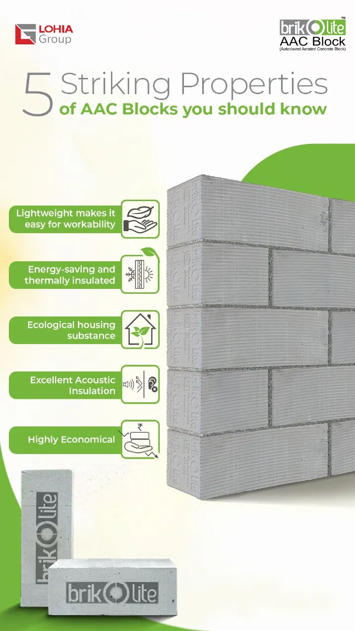 5 striking properties of AAC block