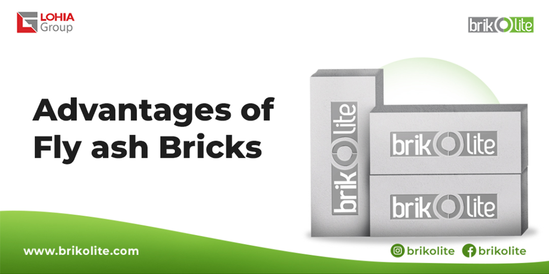 ADVANTAGES OF FLY ASH BRICKS